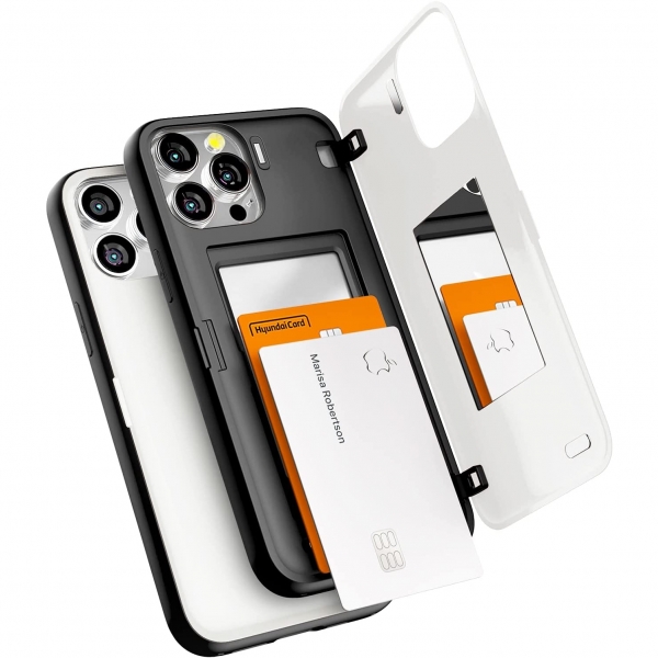 Goospery Magnetic Door Bumper iPhone 13 Pro Max Klf -White