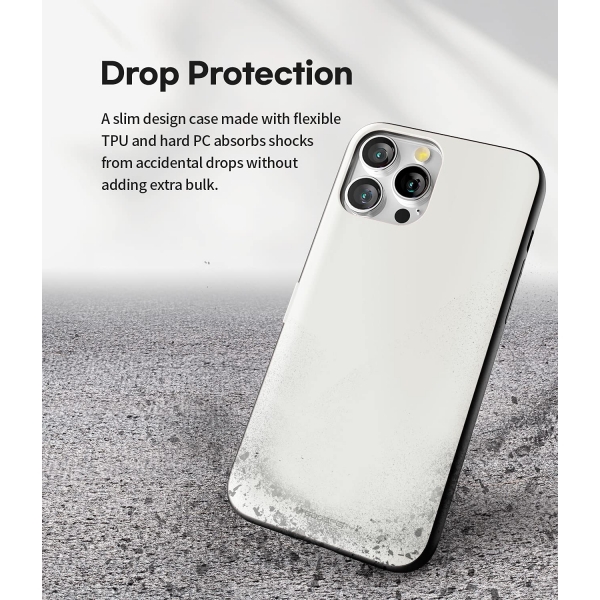 Goospery Magnetic Door Bumper iPhone 13 Pro Max Klf -White