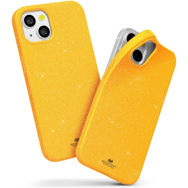 Goospery Pearl Jelly  iPhone 13 Klf-Yellow