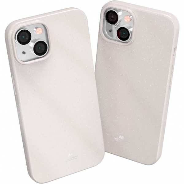 Goospery Pearl Jelly  iPhone 14 Plus Klf-White