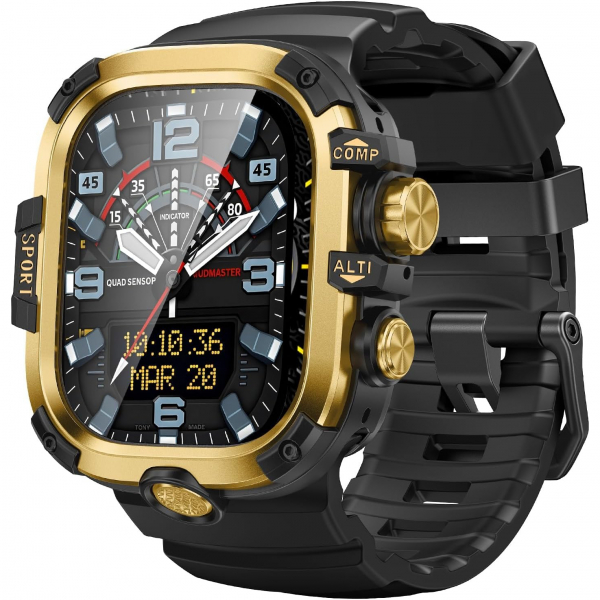 Goton Apple Watch 11 46mm Rugged Kay-Gold