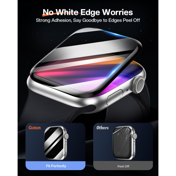 Goton Apple Watch 9 45mm Ekran Koruyucu (2 Adet)