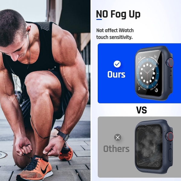 Goton Apple Watch 9 41mm Bumper Klf-Blue