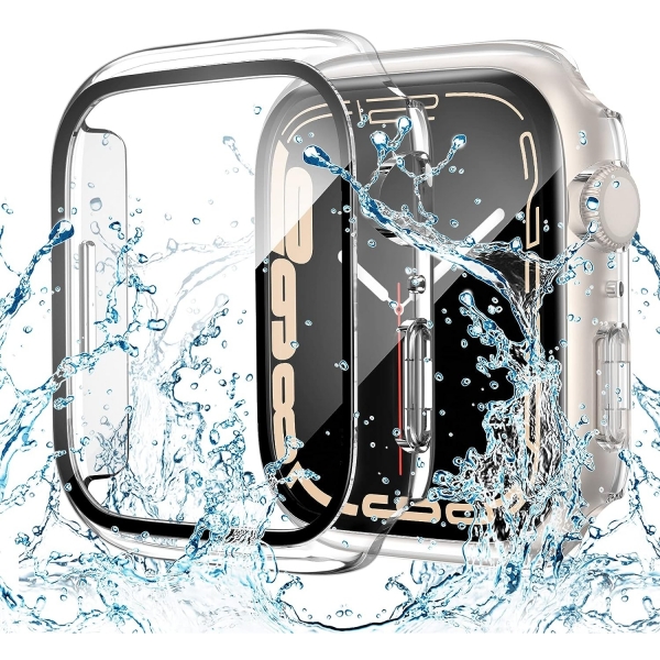 Goton Apple Watch 9 41mm Bumper Klf-Clear