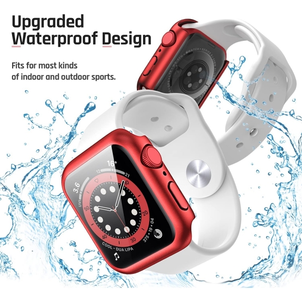 Goton Apple Watch 9 41mm Bumper Klf-Red