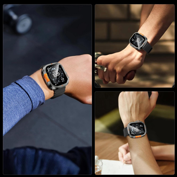 LETOID Apple Watch Ultra 3 Bumper Klf-Graphite