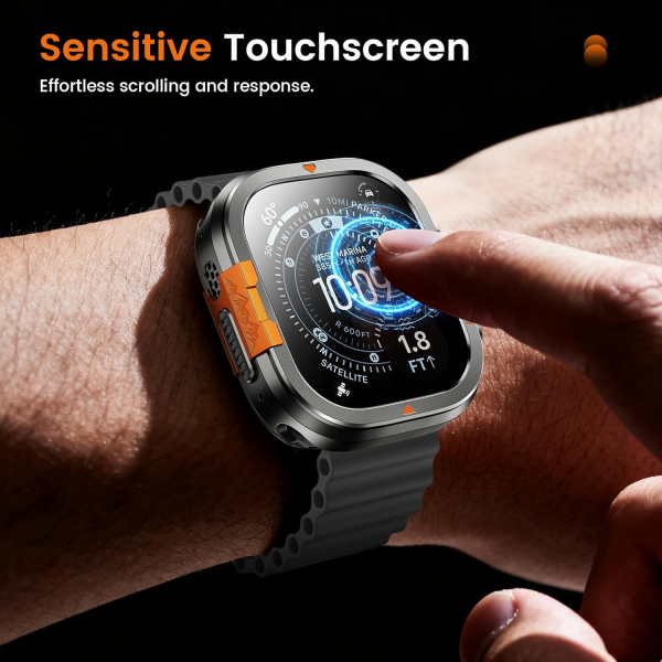 LETOID Apple Watch Ultra 3 Bumper Klf-Graphite