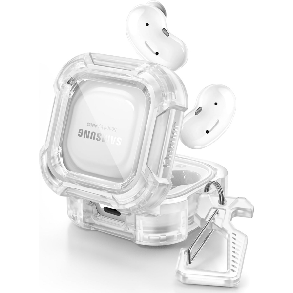 Dexnor Galaxy Buds FE/Buds2 Pro Uyumlu Klf -Crystal 