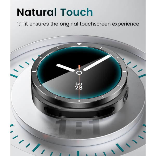 Goton Galaxy Watch 8 44mm Ekran Koruyucu-Black