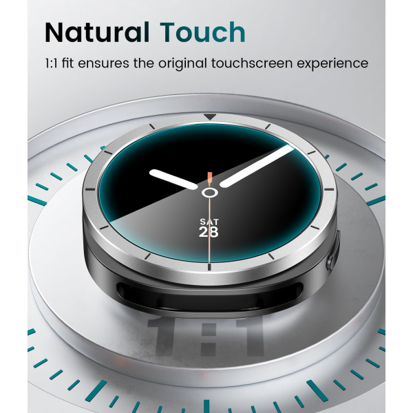 Goton Galaxy Watch 8 44mm Ekran Koruyucu-Silver
