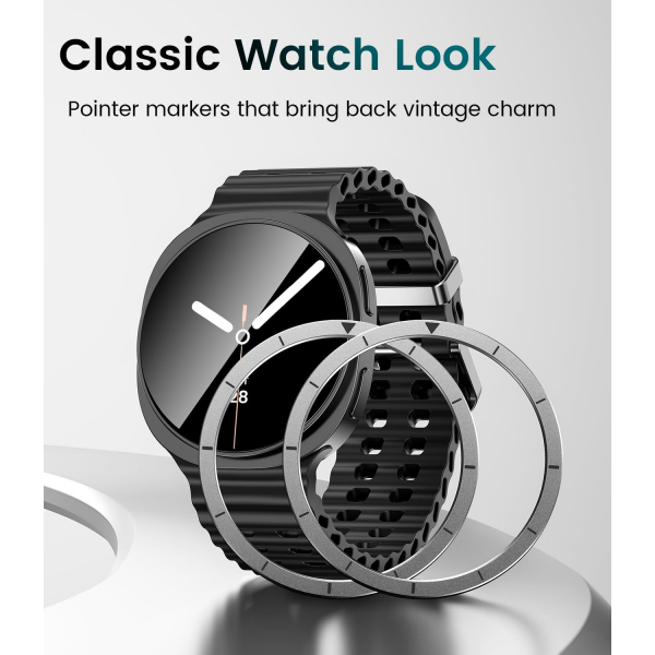 Goton Galaxy Watch 8 44mm Ekran Koruyucu-Silver