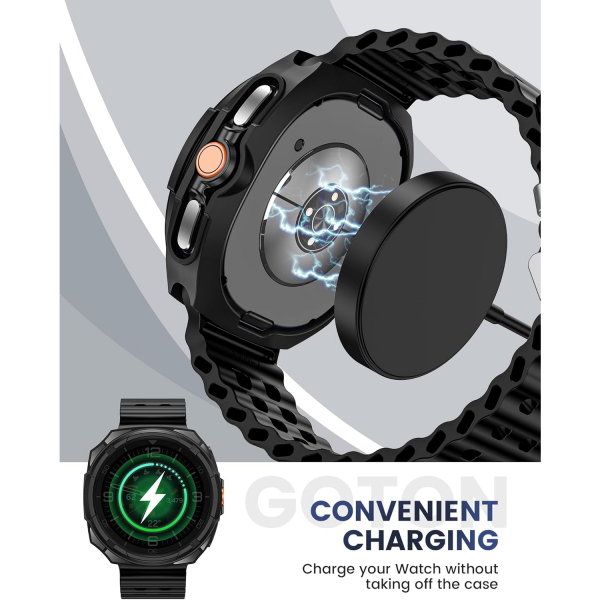 Goton Galaxy Watch 8 Classic 46mm Bumper Klf-Black
