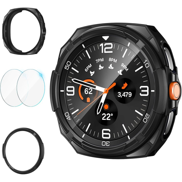 Goton Galaxy Watch 8 Classic 46mm Bumper Klf-Black