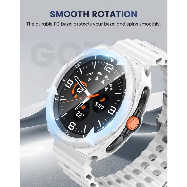 Goton Galaxy Watch 8 Classic 46mm Bumper Klf-White