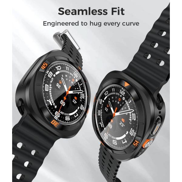 Goton Galaxy Watch Ultra 47mm Kay-Titanium Gray Orange