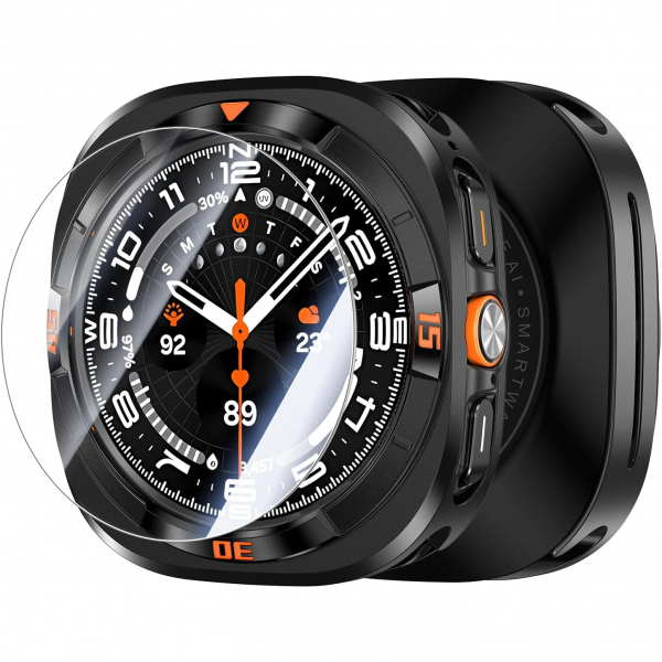 Goton Galaxy Watch Ultra 47mm Kay-Titanium Gray Orange