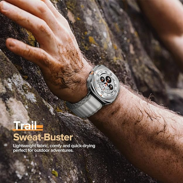 Goton Galaxy Watch Ultra 47mm Silikon Kay-White Orange