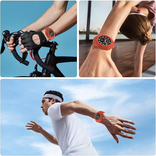 NINKI Galaxy Watch Ultra 47mm Silikon Kay-Red