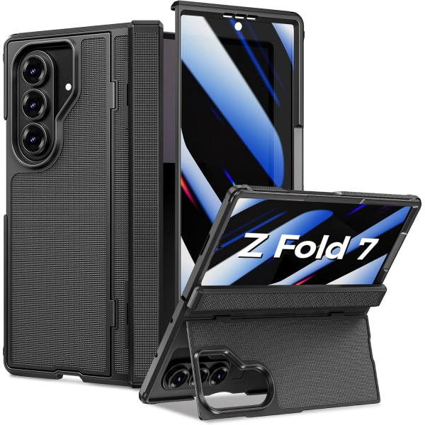 Goton Galaxy Z Fold 7 Tam Korumal Klf-Black 