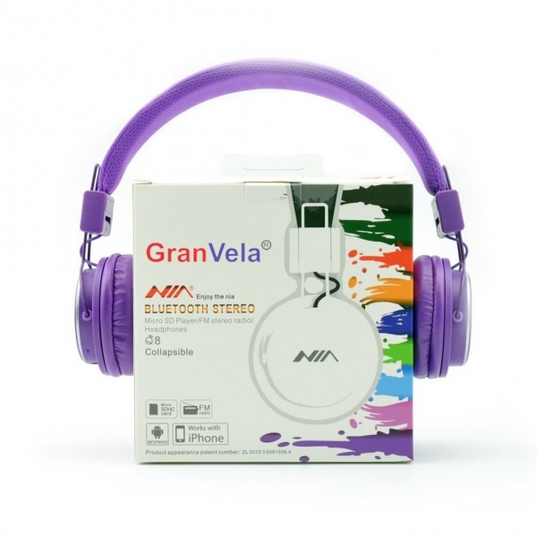 GranVela Q8 Kulak st Kulaklk-Purple