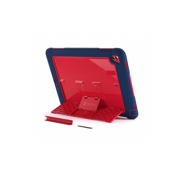 Griffin Apple iPad Pro 9.7 in� Survivor Slim K�l�f (MIL-STD-810G)-Night Blue Red