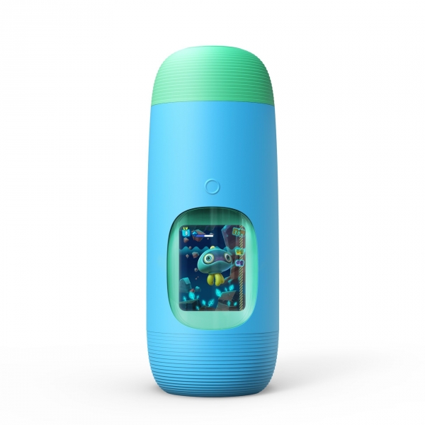 Gululu �ocuklar ��in �nteraktif Su �i�esi / Sa�l�k �zleyici-Bowhead Blue