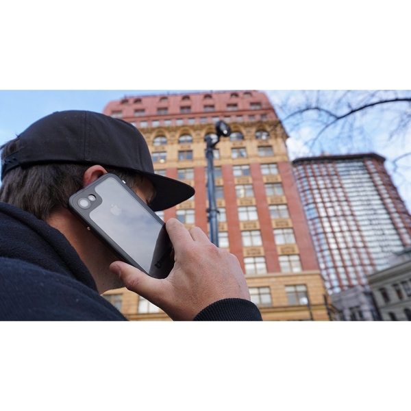 HITCASE iPhone 7 Su Geirmez Klf (MIL-STD-810G)-Black