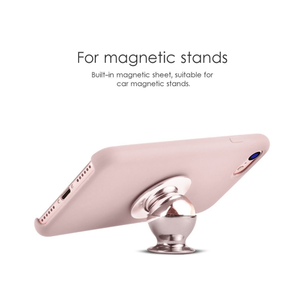 HOCO iPhone 7 Manyetik Ultra Slim K�l�f-Pink
