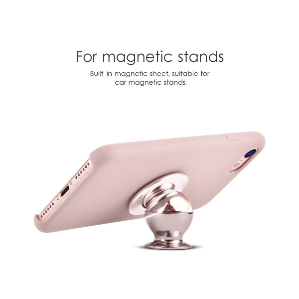 HOCO iPhone 7 Plus Manyetik Ultra Slim Klf-Pink