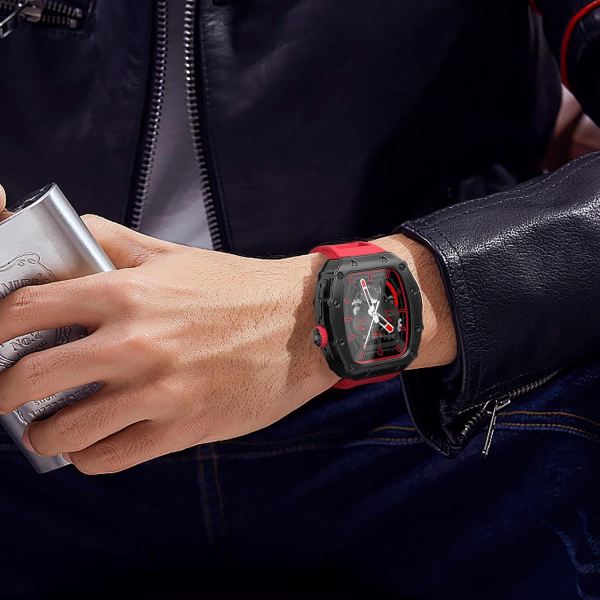 HUALIMEI Apple Watch Ultra 1/2.Nesil Kay-Red