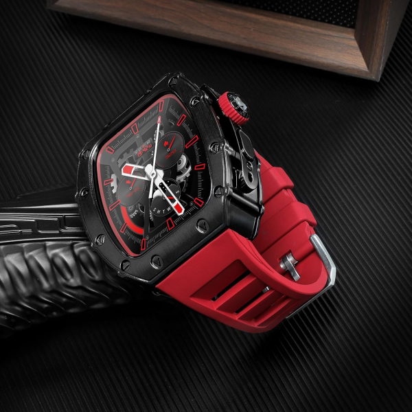 HUALIMEI Apple Watch Ultra 1/2.Nesil Kay-Red