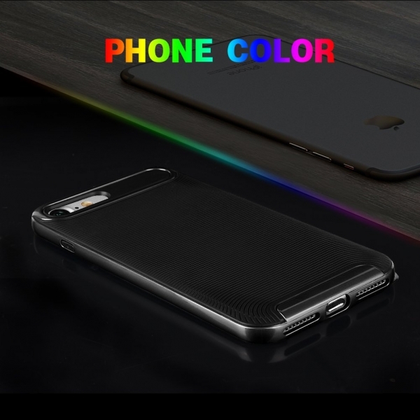 HeeBin Apple iPhone 7 Modern Slim Ripple Design Klf-Silver