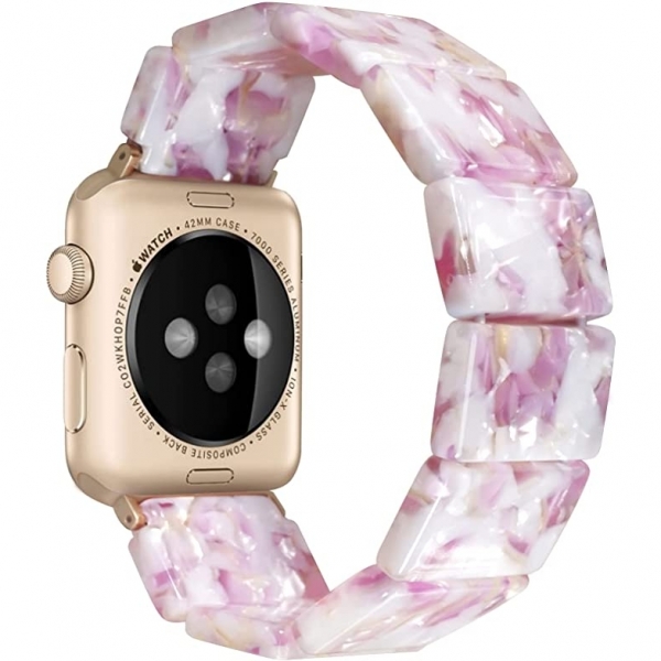 Heesch Resin Apple Watch 7 Kay (41mm)(L)-Pink