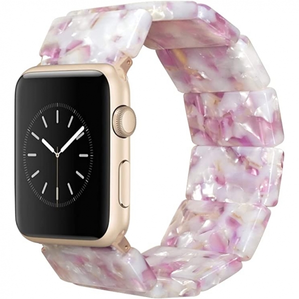 Heesch Resin Apple Watch 7 Kay (45mm)(L)-Pink