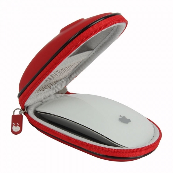 Hermitshell Apple Magic Mouse in Klf/anta-Red