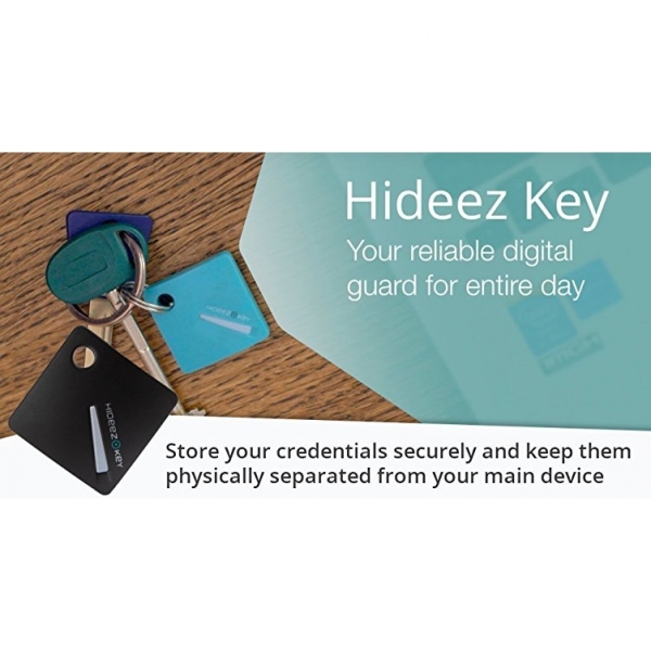 Hideez Key Bluetooth ifre Denetleyici-Matte Black