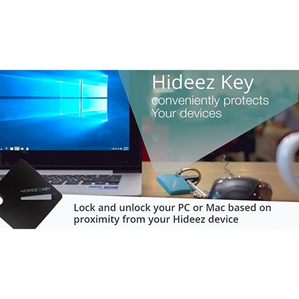 Hideez Key Bluetooth ifre Denetleyici-Matte Black