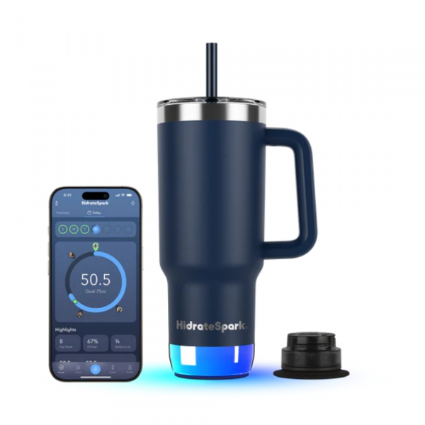 Hidrate Spark PRO 2 Akll Su Bardak iesi (890mL)-Blue