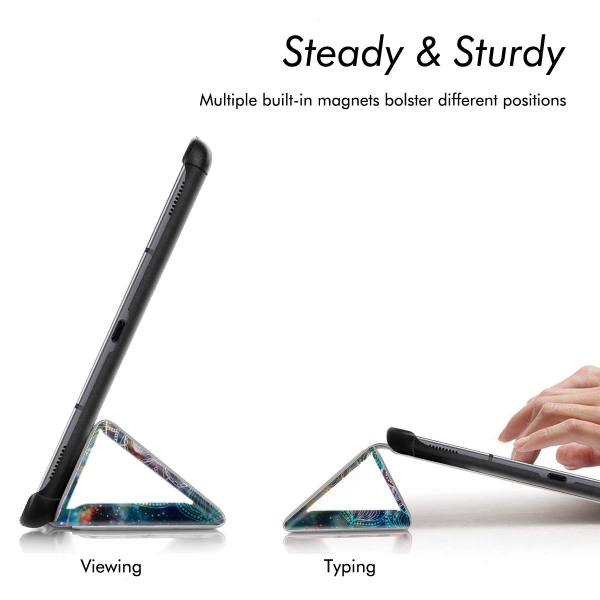 Hocase Samsung Galaxy Tab S6 Klf (10.5 in)-Mandala in Galaxy
