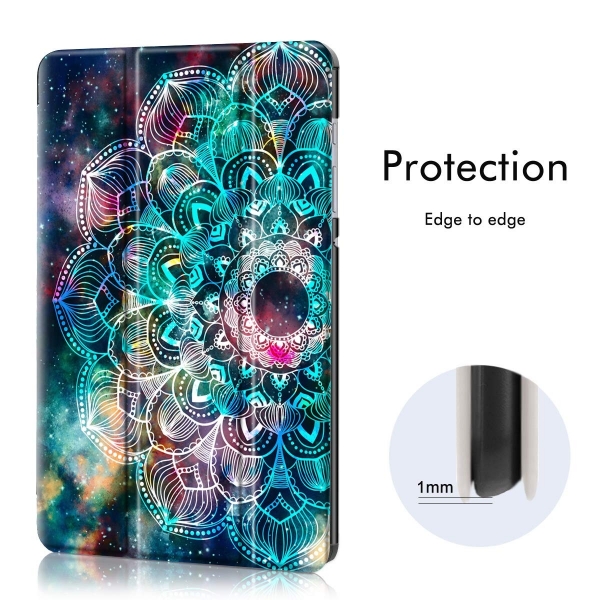 Hocase Samsung Galaxy Tab S6 Klf (10.5 in)-Mandala in Galaxy