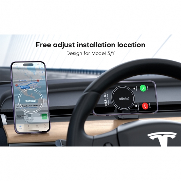 HolderProf Tesla Model 3 MagSafe Uyumlu Telefon Tutucu