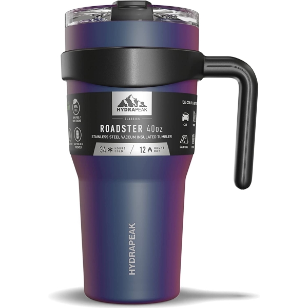 Hydrapeak Roadster Pipetli Paslanmaz �elik Termos (1180ml, Rainbow)