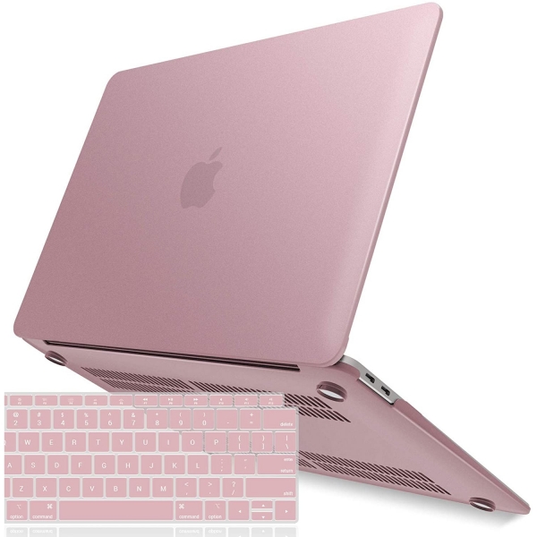 iBenzer MacBook Air Koruyucu Klf (13 in)(M1)-Rose Gold
