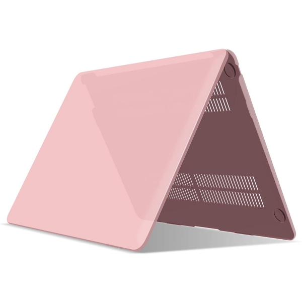 iBenzer MacBook Air Koruyucu Klf (13 in)(M1)-Rose Quartz