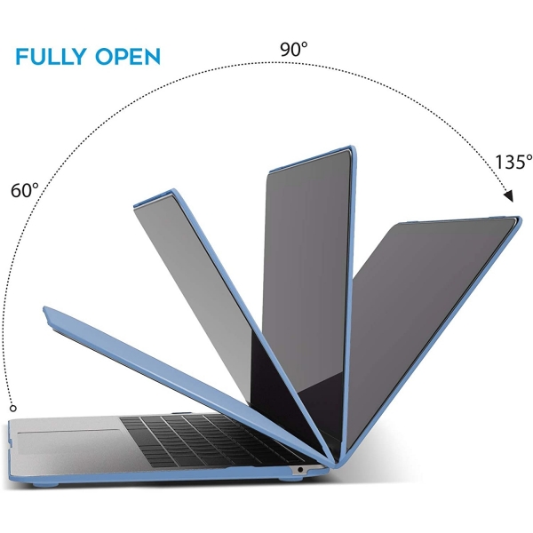 iBenzer MacBook Air Koruyucu Klf (13 in)(M1)-Airy Blue