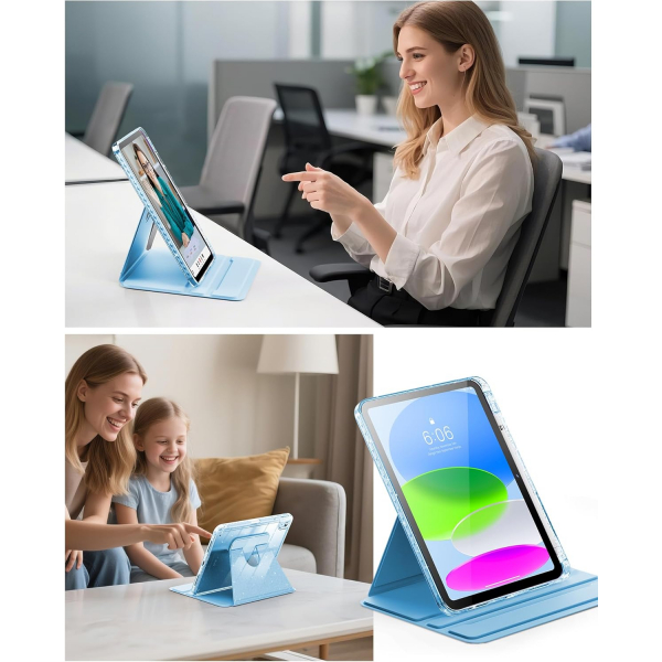 INFILAND iPad A16 Parltl Klf (11 in)-Blue 