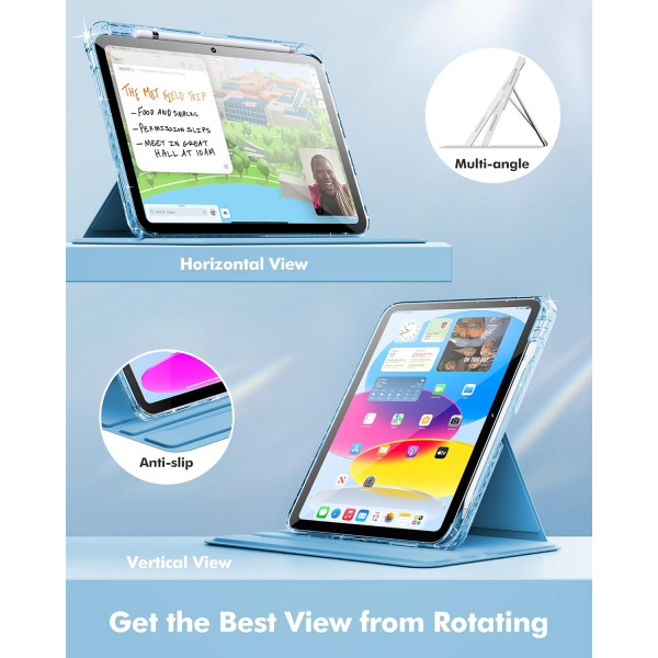 INFILAND iPad A16 Parltl Klf (11 in)-Blue 