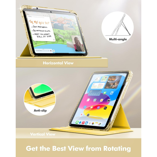 INFILAND iPad A16 Parltl Klf (11 in)-Yellow