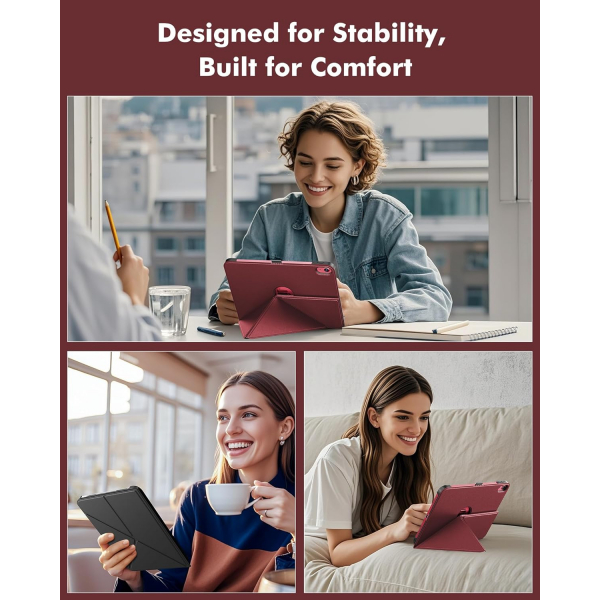 INFILAND Apple iPad 11.Nesil Flex K�l�f (11 in�)-Burgundy