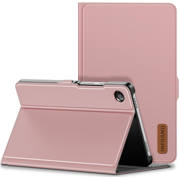 INFILAND Exclusive Galaxy Tab A9/A9 Plus Klf -Rose Gold
